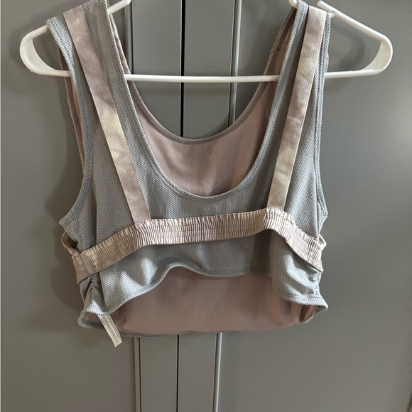 Free People movement Oasis sports bra light grey large - Picture 2 of 3